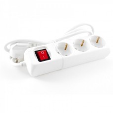 Πολύμπριζο σούκο 3 θέσεων με διακόπτη